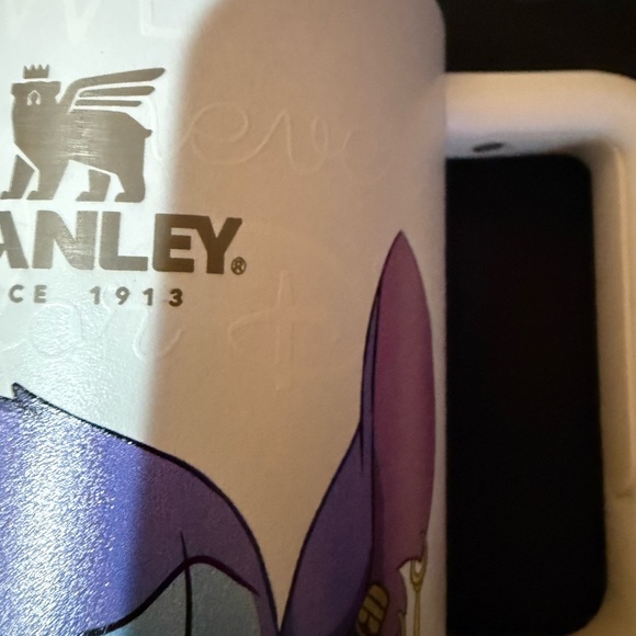 New Stanley 40oz Special White Tumbler with Jedi Based Blue Character Design - Picture 12 of 12